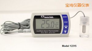 寶雞認(rèn)證的報(bào)警溫度計(jì) 內(nèi)外傳感器