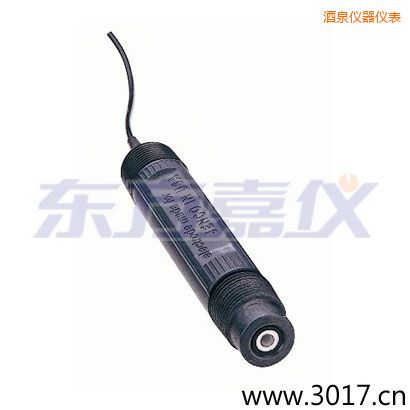 酒泉玻璃外殼無溫補雙鹽橋電極