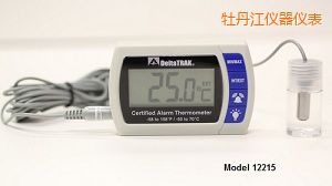 牡丹江認(rèn)證的報警溫度計 內(nèi)外傳感器