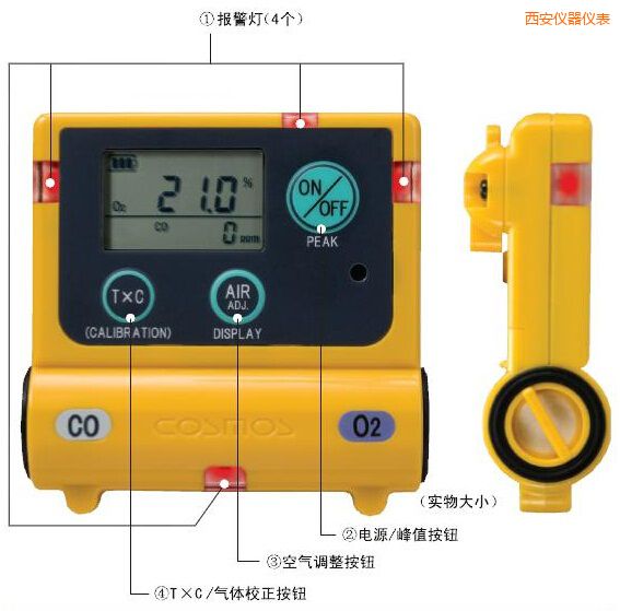 西安復(fù)合型氣體檢測器